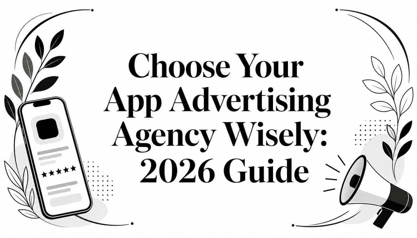 Choose Your App Advertising Agency Wisely: 2026 Guide