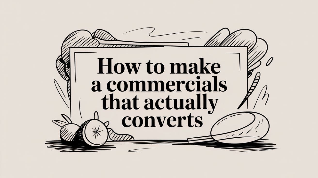 How to Make a Commercial That Actually Converts